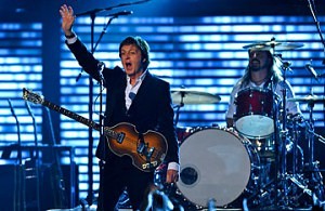 Paul McCartney and Dave Grohl