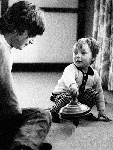 John and Julian Lennon