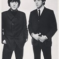 Lennon and McCartney by David Bailey, 1965.