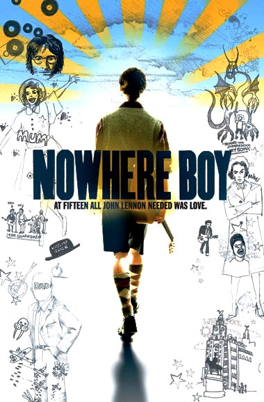Poster for "Nowhere Boy," the Lennon biopic, 2010.
