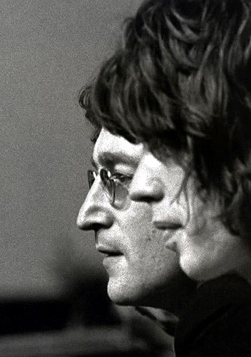 John Lennon and Mick Jagger