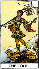 Paul McCartney's Tarot card, The Fool