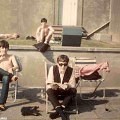 Beatles_sunning_Weston_Super_Mare