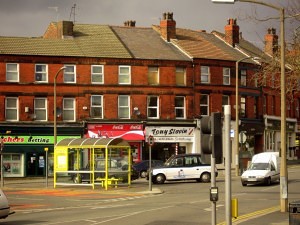 Penny Lane, Liverpool, UK