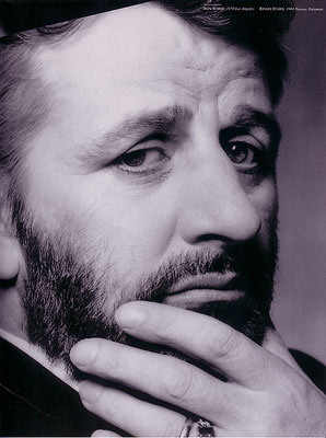 Ringo Starr with a thoughtful beard