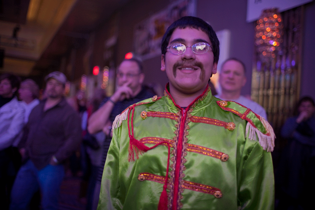 Is there anything sweeter than a homemade costume? Beatlefest NYC, February 7, 2014. @ Andy Kropa.