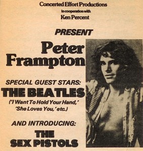 Frampton and Beatles poster