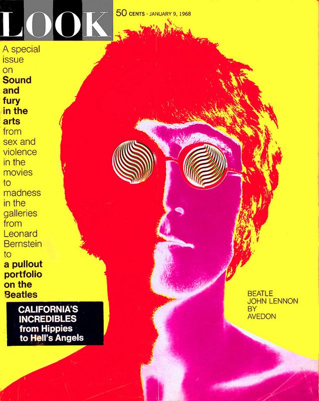 Lennon by Avedon for LOOK, 1968