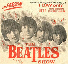 Beatles Manila poster