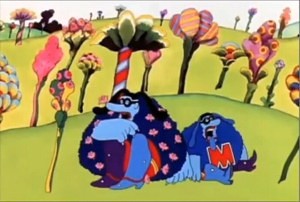 Chief Blue Meanie and Max