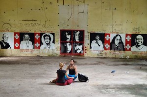 Beatles ashram graffiti India