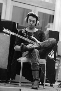 Paul in the studio