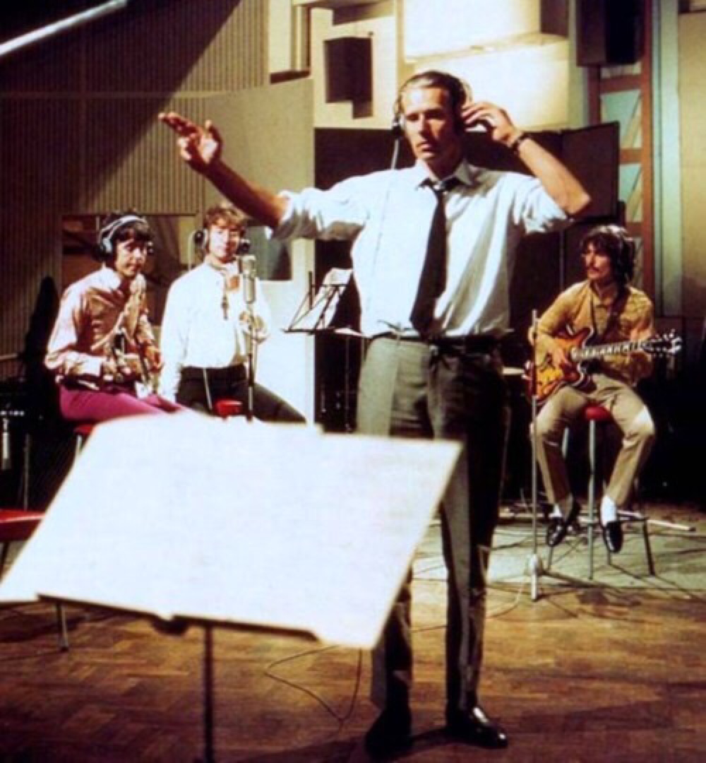 Martin conducting All You Need Is Love