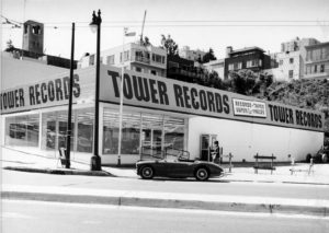 Tower Records on Sunset Blvd
